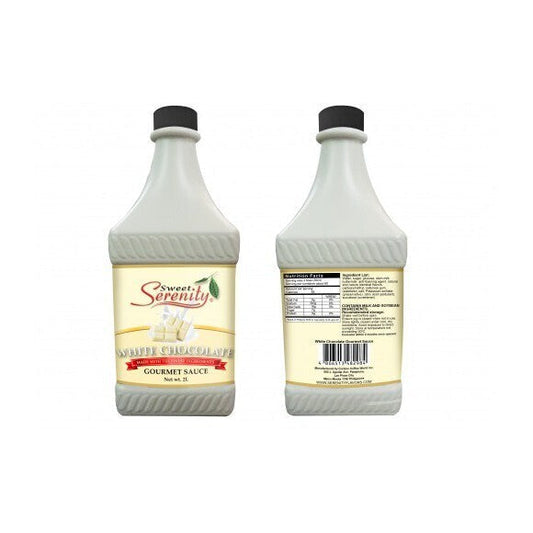 Serenity WHITE CHOCOLATE Sauce 2 Liter