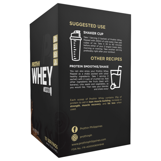 Prothin WHEY PROTEIN RIPPED MILK CHOCOLATE 4.5kg 151 sachets
