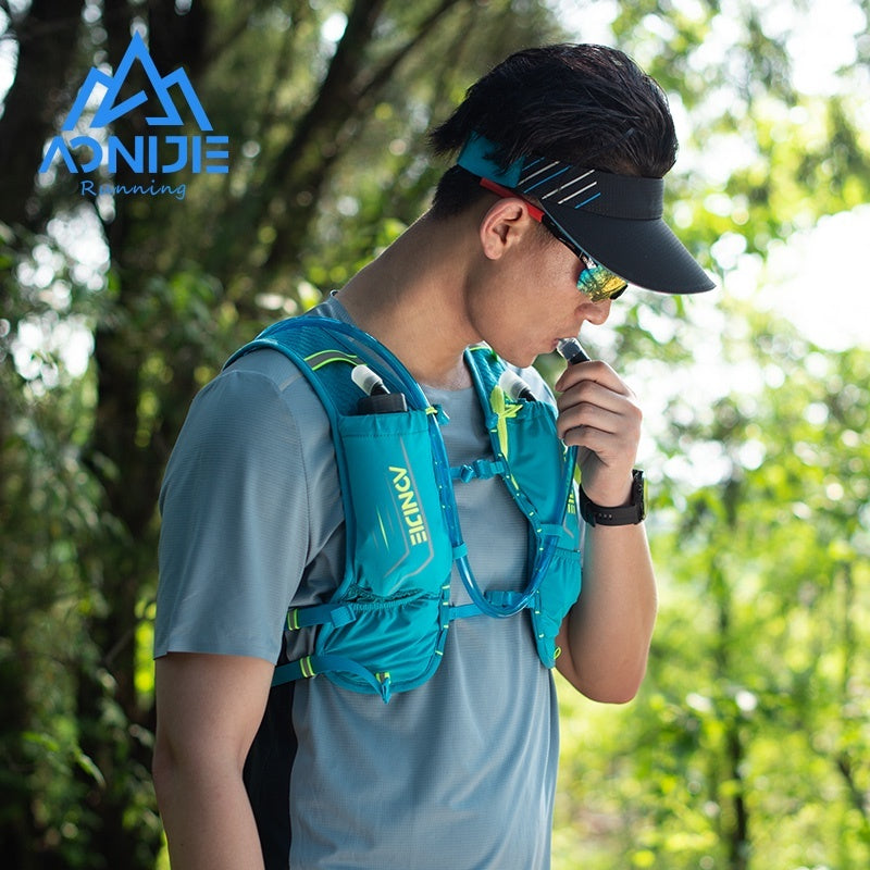 Aonijie 5L Running Vest Backpack - GRAY - C9107 (Vest Only)