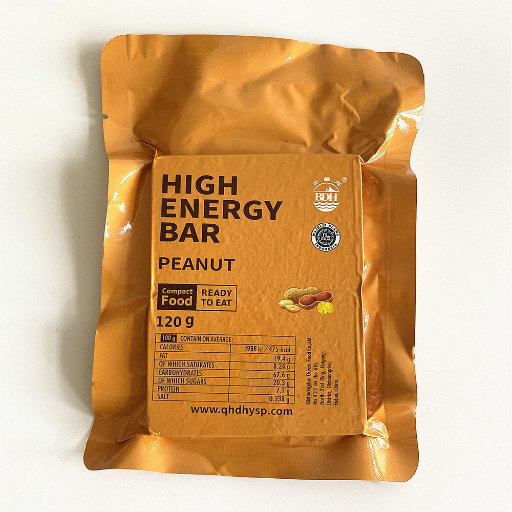 1 CASE - High Energy Bar (9 Boxes x 12pcs) - Exp. Date 2044 - PEANUT
