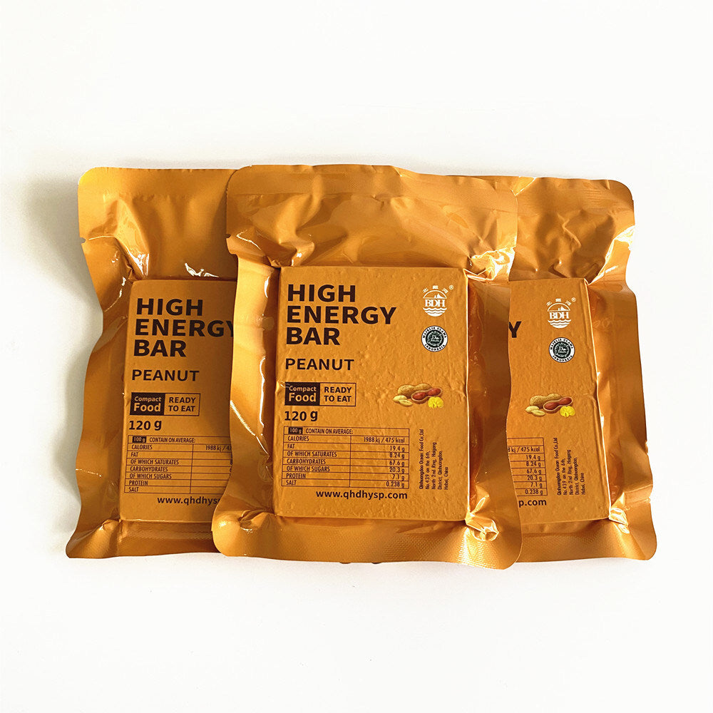 High Energy Bar 120g - Exp. Date August 2043 - PEANUT