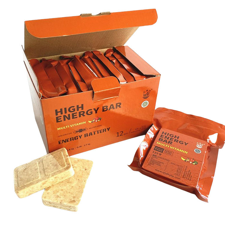 1 CASE - High Energy Bar - 9 Boxes x 12pcs - Exp. Date 2044 - MULTI VITAMIN