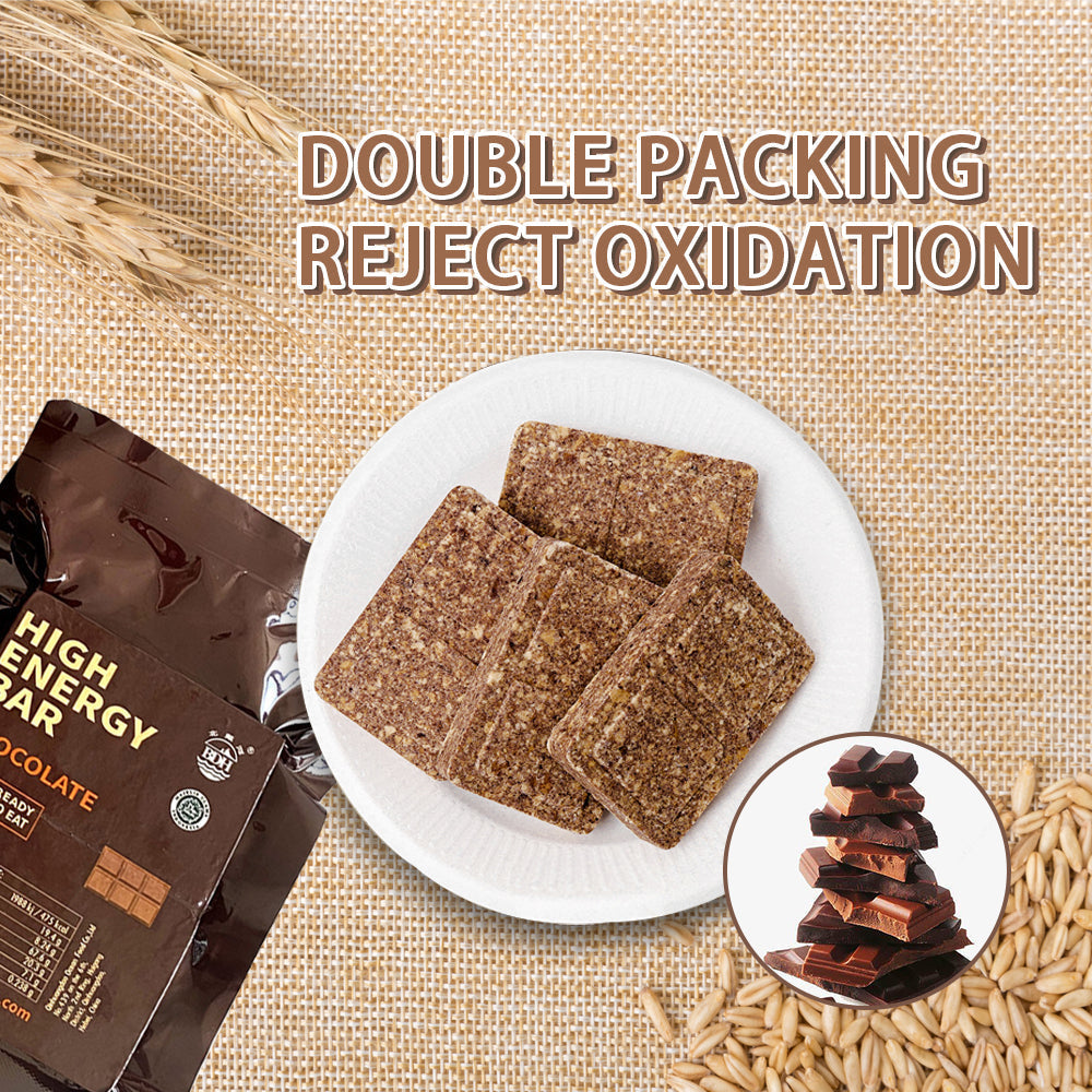 1 CASE of CHOCOLATE High Energy Bar - 9 Boxes x 12 pcs - Exp. Date 2044
