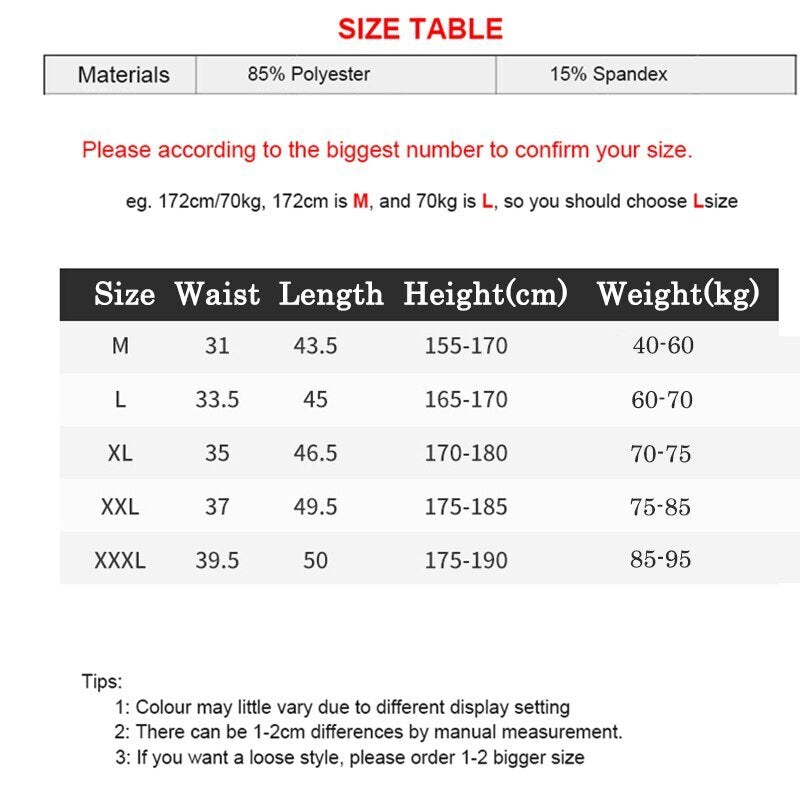 MEN'S COMPRESSION RUNNING SHORTS - Black
