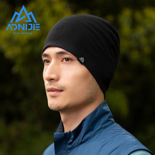 AONIJIE M38 Sports Wool Knitted Beany- KHAKI