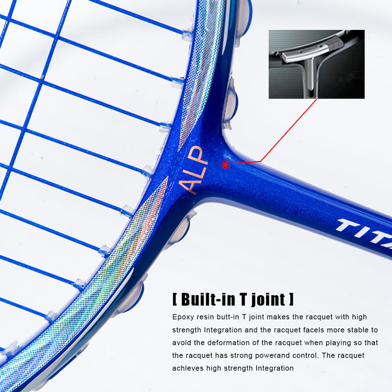 ALP SPORT 1pc 8U ZYLT Badminton Racket - BBQ3.0
