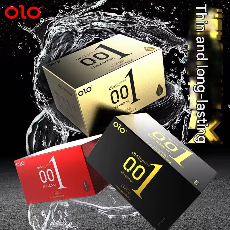 OLO 001 ULTRATHIN CONDOMS (10PCS)