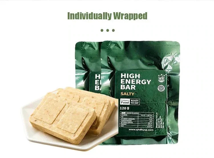 1 CASE - High Energy Bar - 9 Boxes x 12pcs - Exp. Date 2044 - SALTY