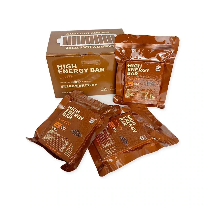 1 CASE - HIGH ENERGY BAR - coffee (9 Boxes x 12pcs) Exp. 2044 - Gives rapid energy source! (Copy)