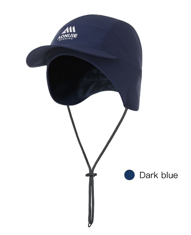 Aonijie OUTDOOR SPORTS WARM CAP E4613 for Men and Women - BLACK