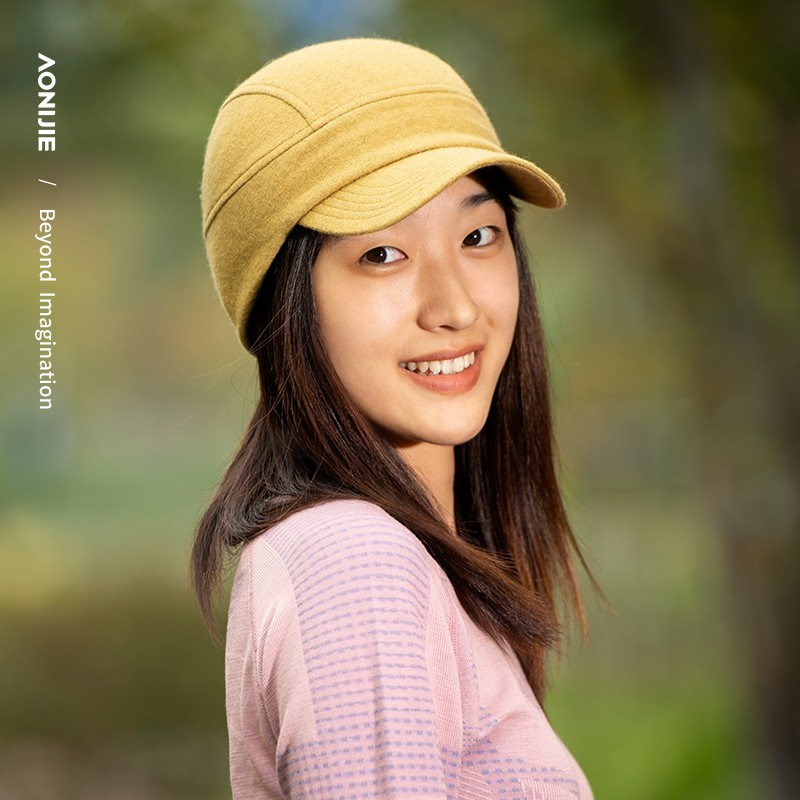 Aonijie OUTDOOR SPORTS WOOL CAP HAT M-40 - BLACK