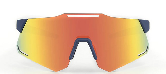 ROCKBROS SP247 Polarized Cycling Glasses TR90 Frames - BLUE