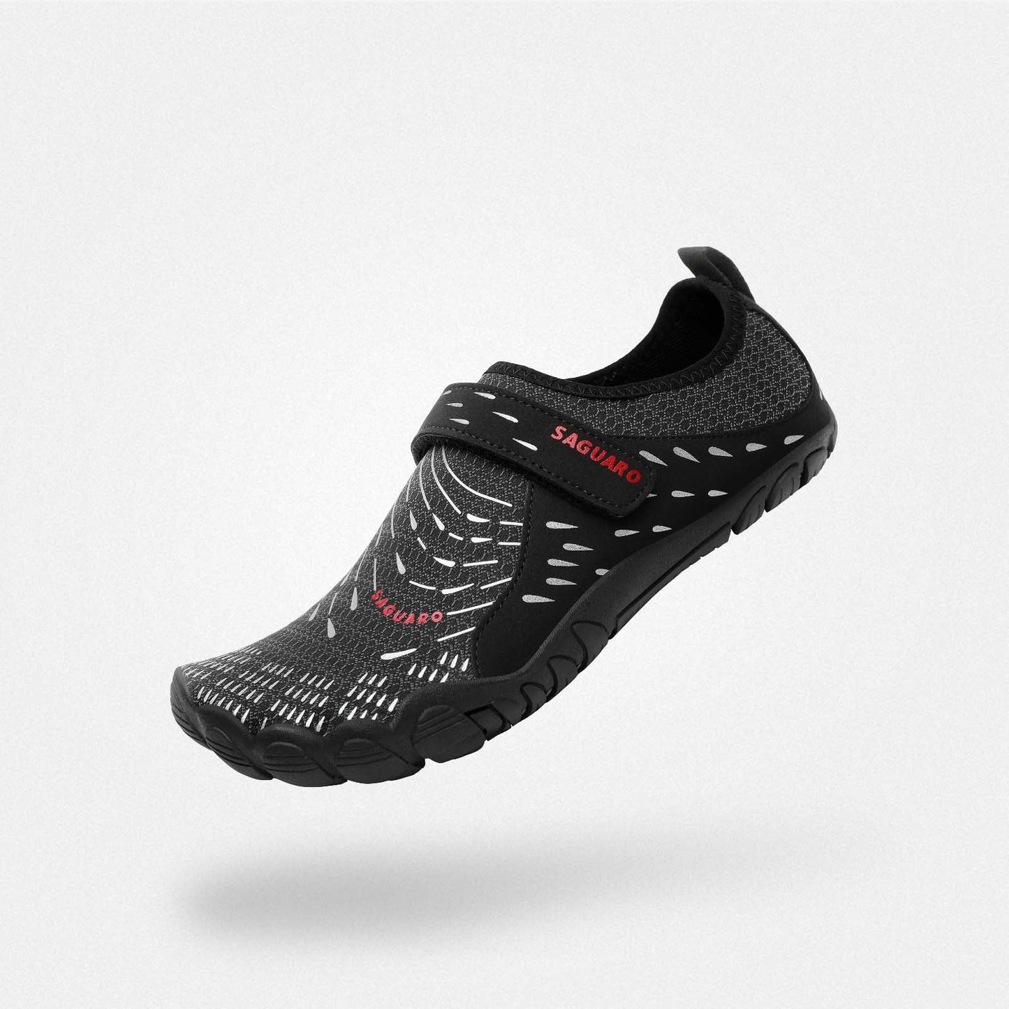 Saguaro Dive III Breathable Minimalist Barefoot Water Shoes - BLACK
