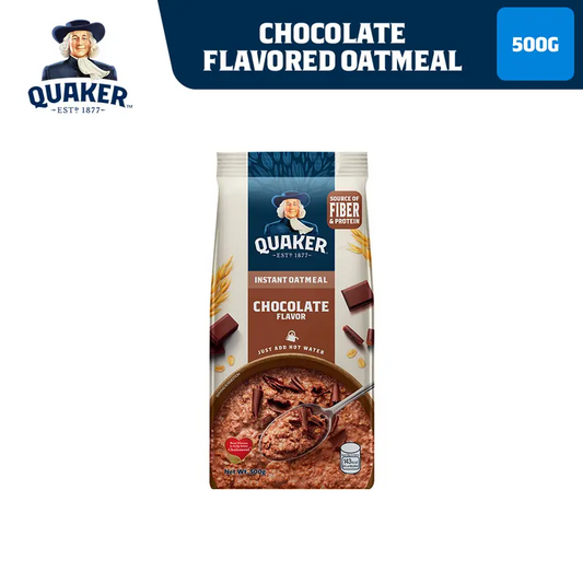 1 CASE Quaker Instant Oatmeal Chocolate Flavor (500g x 24pcs)