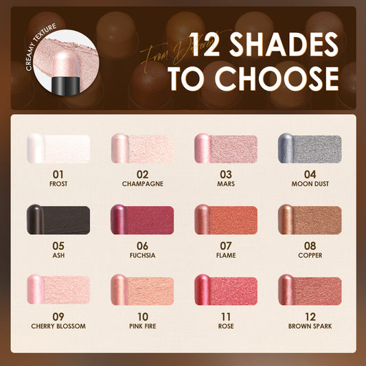 FOCALLURE Longwear Eyeshadow pencil & Liner Combination