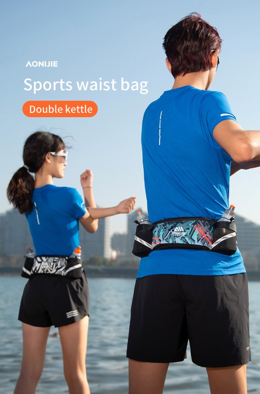 Aonijie W8125 Sports Waist Bag/Running Belt Bag - ORANGE
