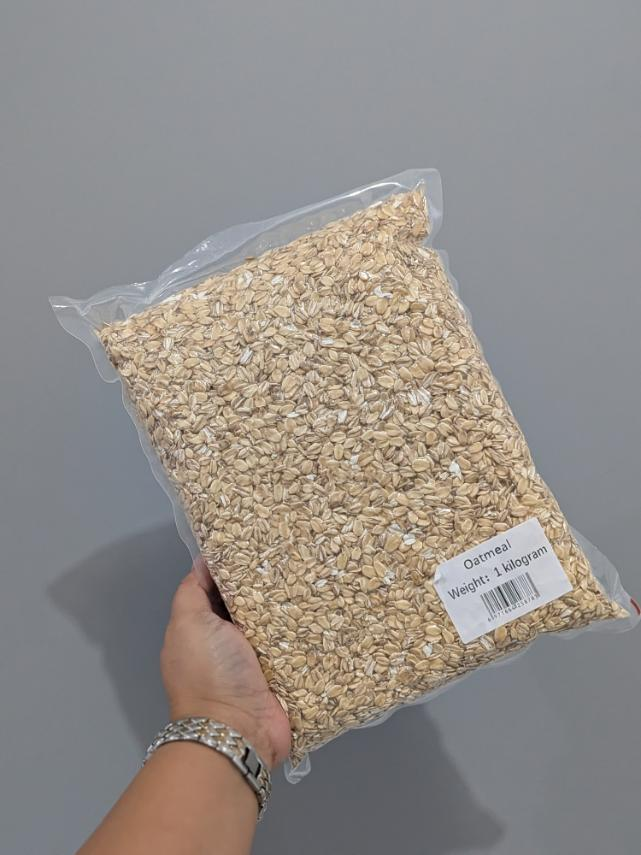Old Fashion ROLLED OATS 1kg - Sugar-free Healthy Rolled Oats - Exp. Date March 2027