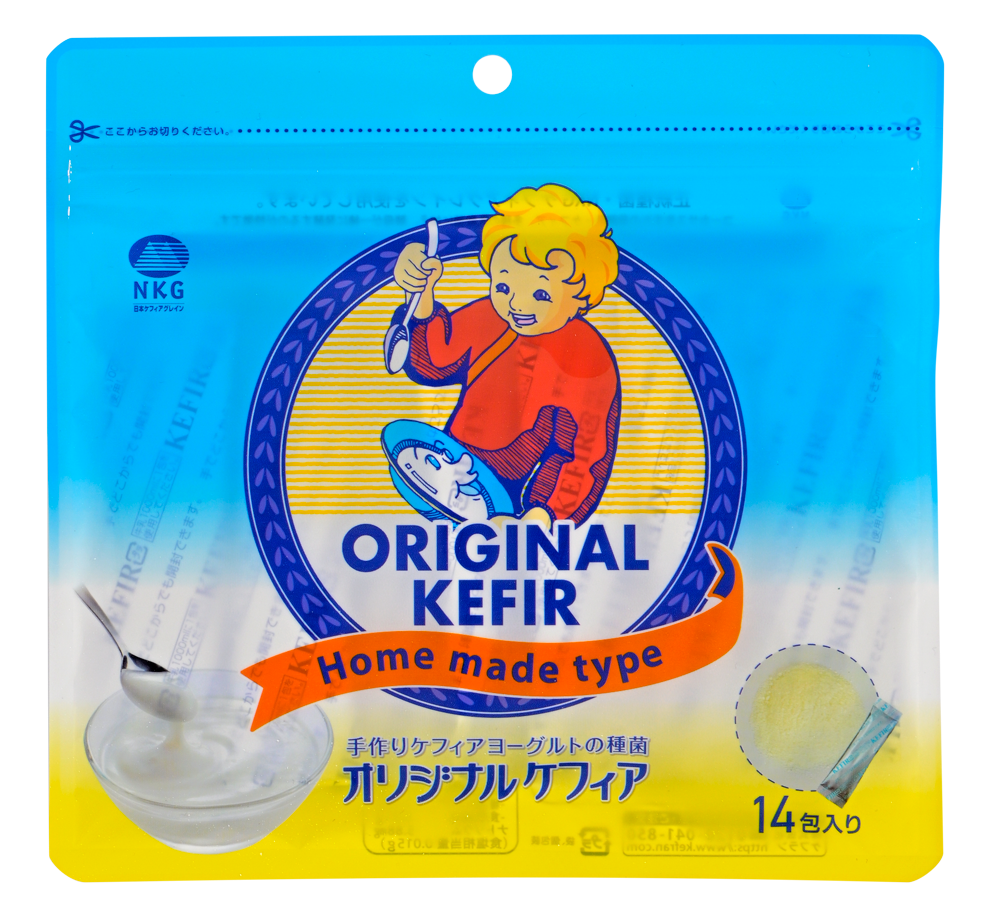 Original KEFIR YOGURT STARTER 14 sachets in 1 pouch - 1 sachet makes 1 liter