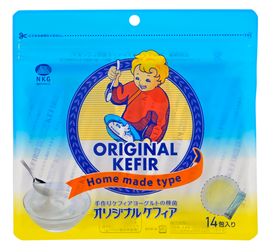 Original KEFIR YOGURT STARTER 14 sachets in 1 pouch - 1 sachet makes 1 liter