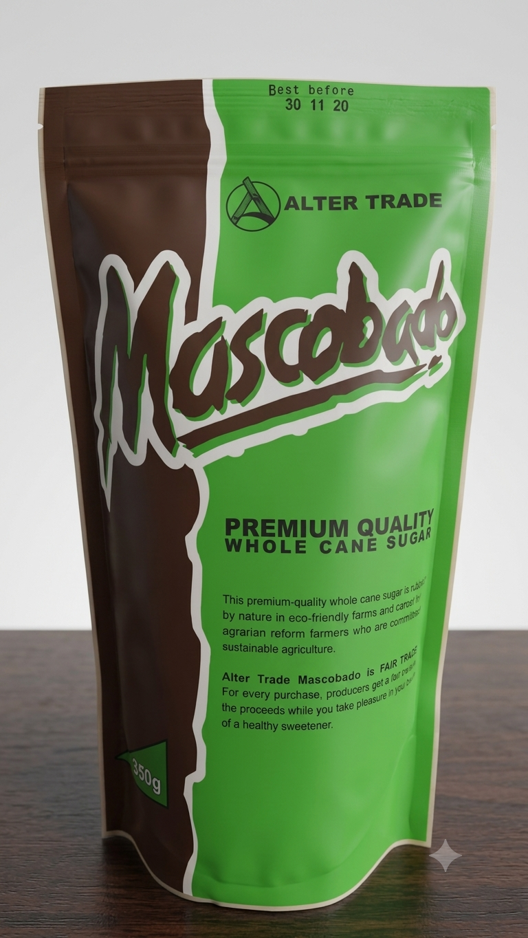 1 CASE Alter Trade Mascobado Sugar (12pcs x 800g)