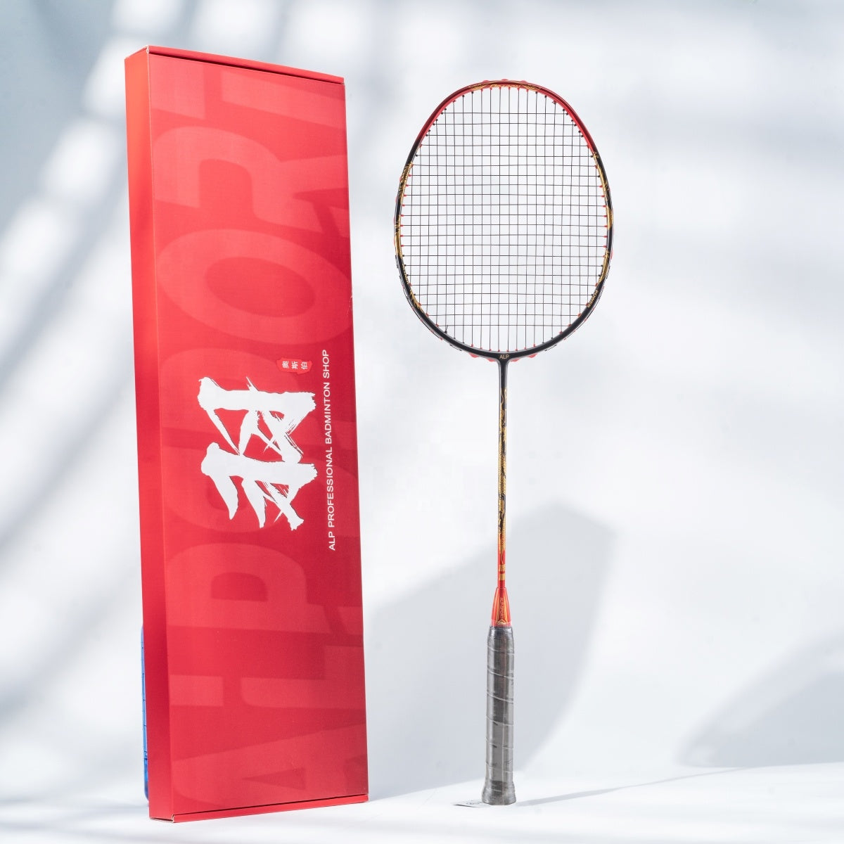 ALP SPORT 1pc QY 4U 100% Full Carbon Fiber Badminton Racket Max 28lbs - ABYSSAL