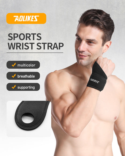 Aolikes C-7937 Adjustable Compression Wrist Band with Thumb Support for Adult