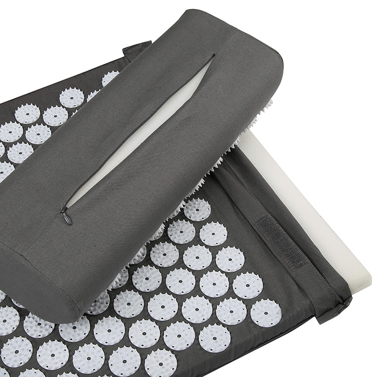 TOPKO Cotton Acupressure Mat & Pillow Set