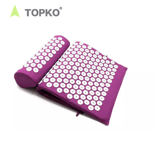 TOPKO Cotton Acupressure Mat & Pillow Set