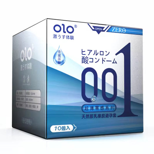 JAPANESE OLO ULTRA THIN CONDOM (10 TABLETS) - per Box