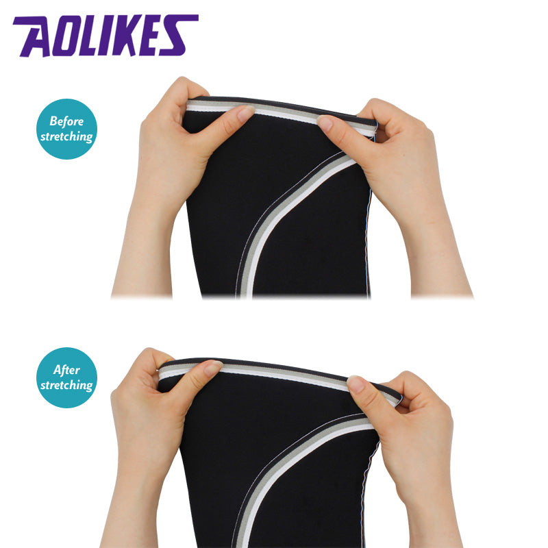 Aolikes 7903 Breathable Compression Knee Sleevesc