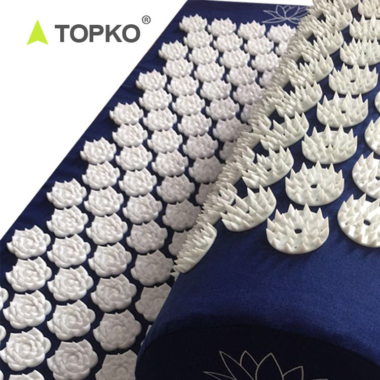 TOPKO Cotton Acupressure Mat & Pillow Set