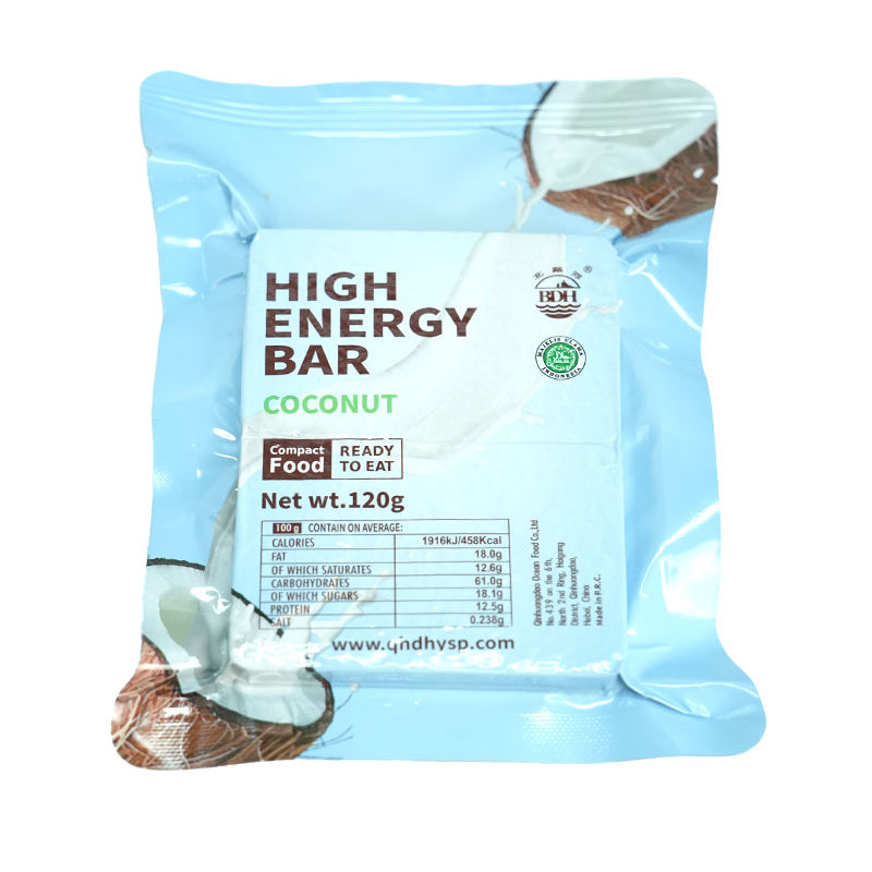 1 CASE - COCONUT High Energy Bar - 9 Boxes x 12 pcs - Exp. Date 2044