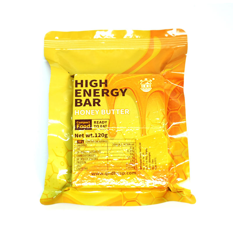 1 CASE - HONEY BUTTER High Energy Bar - 9 Boxes x 12 pcs - Exp. Date 2044