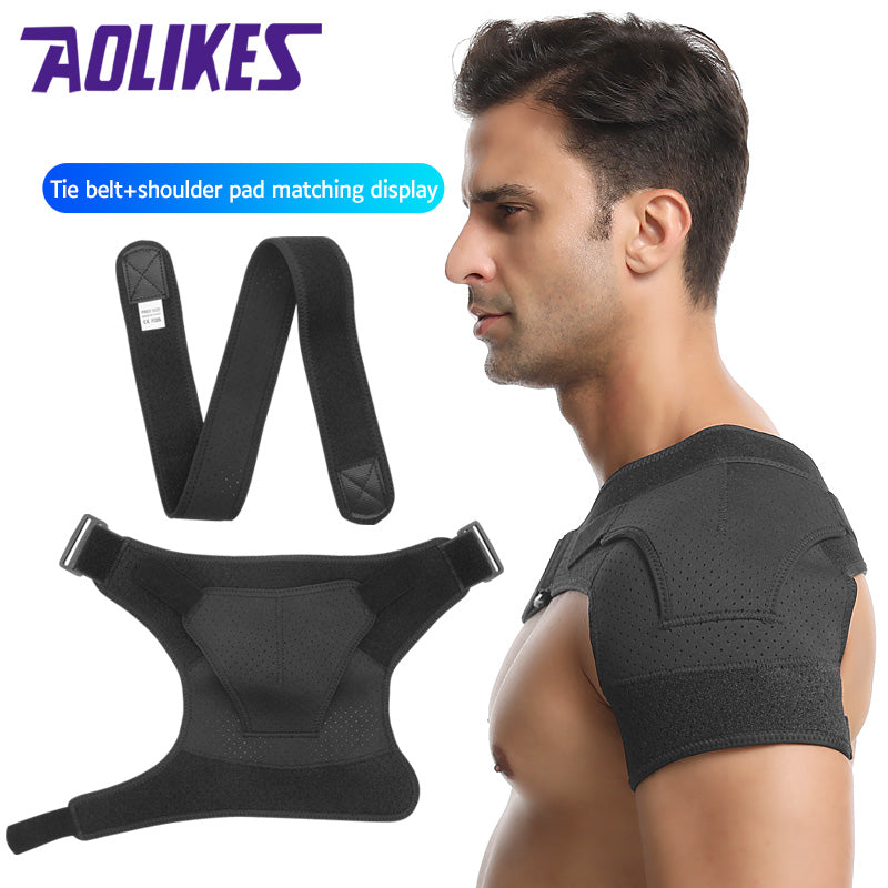 Aolikes 1692 Breathable Shoulder Pad Posture belt and Spine Protector