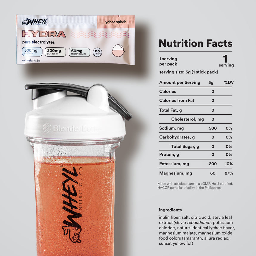 HYDRA Pure Electrolytes - LYCHEE SPLASH