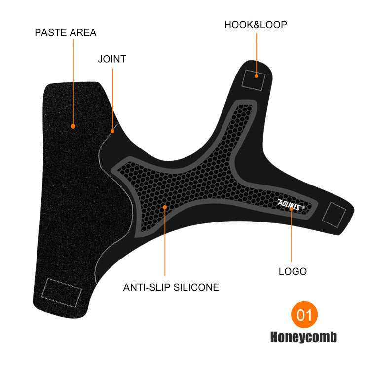 Aolikes 7130B Adjustable Compression Neoprene Ankle Brace