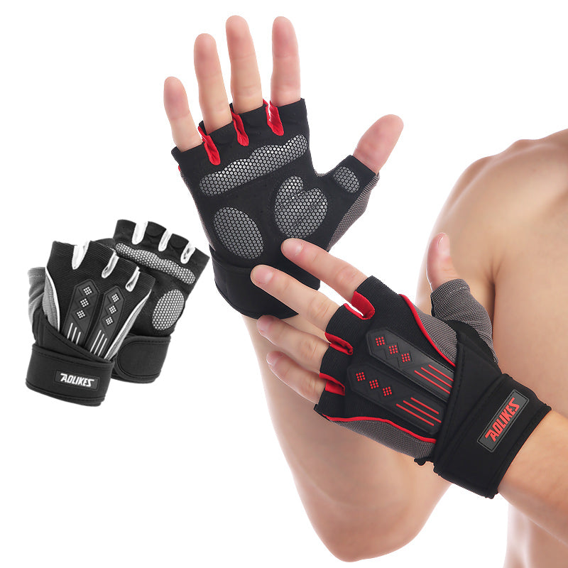 Aolikes 115 Sports Gloves Palm Antiskid