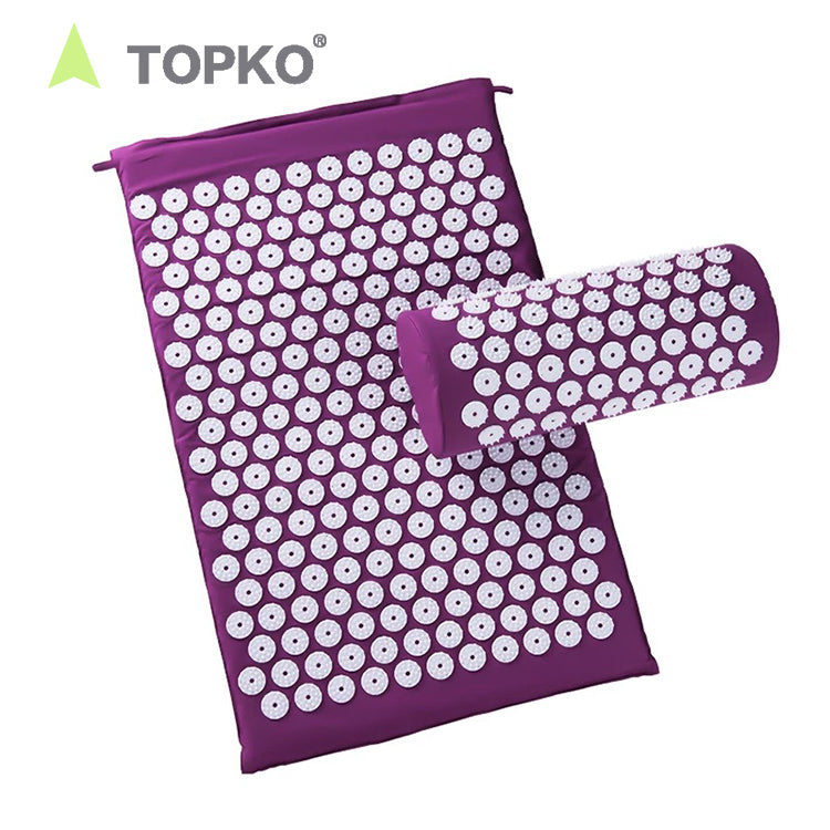 TOPKO Cotton Acupressure Mat & Pillow Set