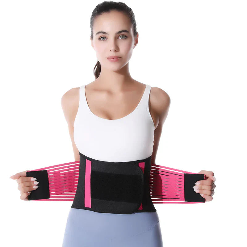 Aolikes 7986 Adjustable Lower Back Brace Lumbar Support for Adult