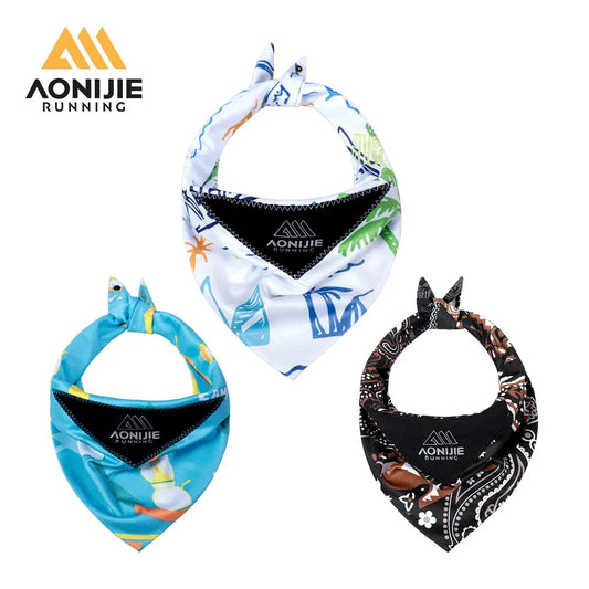 AONIJIE Sports Ice Towel - BROWN