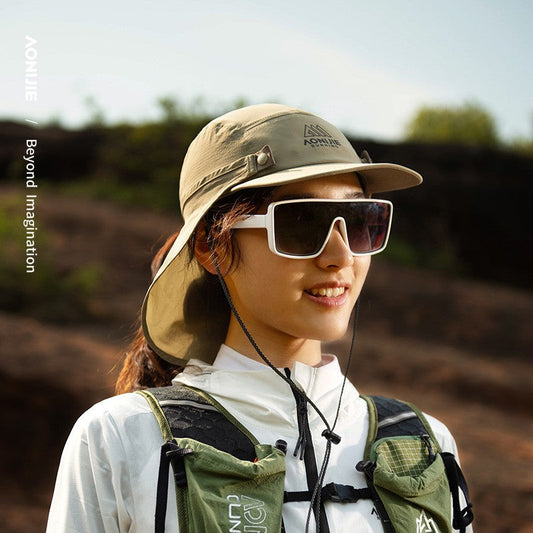 AONIJIE E4625 Shawl Hat Sunscreen Protection Caps - WHITE