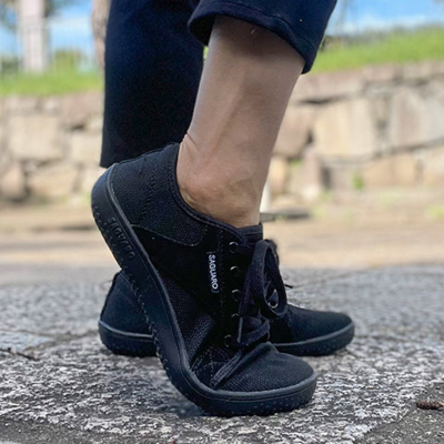 Saguaro Luck I Breathable Minimalist CASUAL Shoes - BLACK