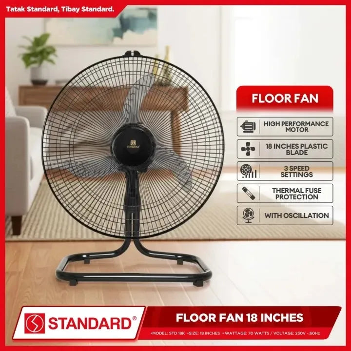 STANDARD Terminator Fan 18'' (Plastic Blade) - STD-18K