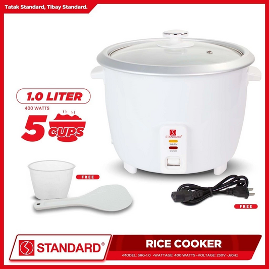 STANDARD Rice Cooker (1L/5 Cups) - SRG -1.0