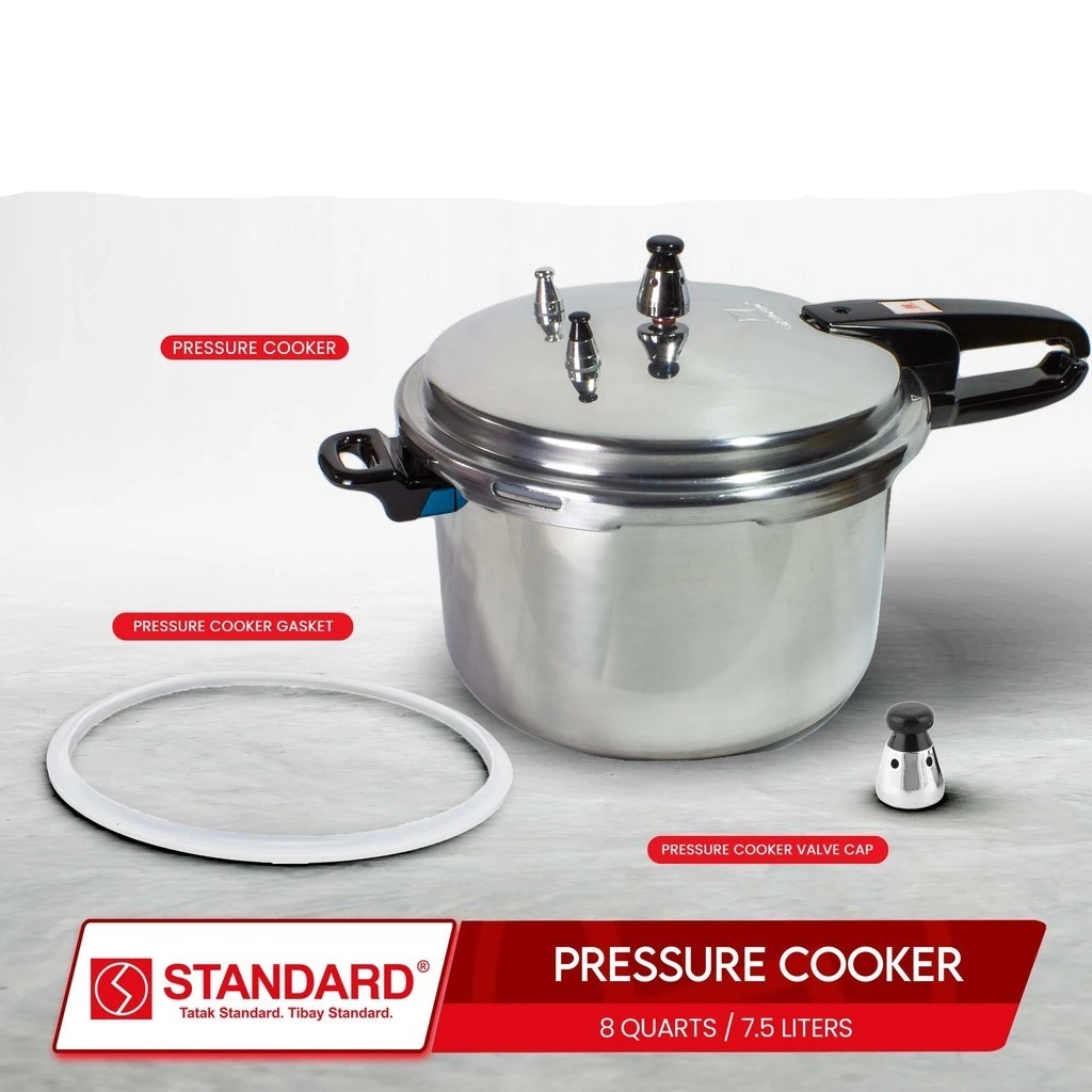STANDARD Pressure Cooker (8 Quarts/7.5L Capacity) - SPC8QC
