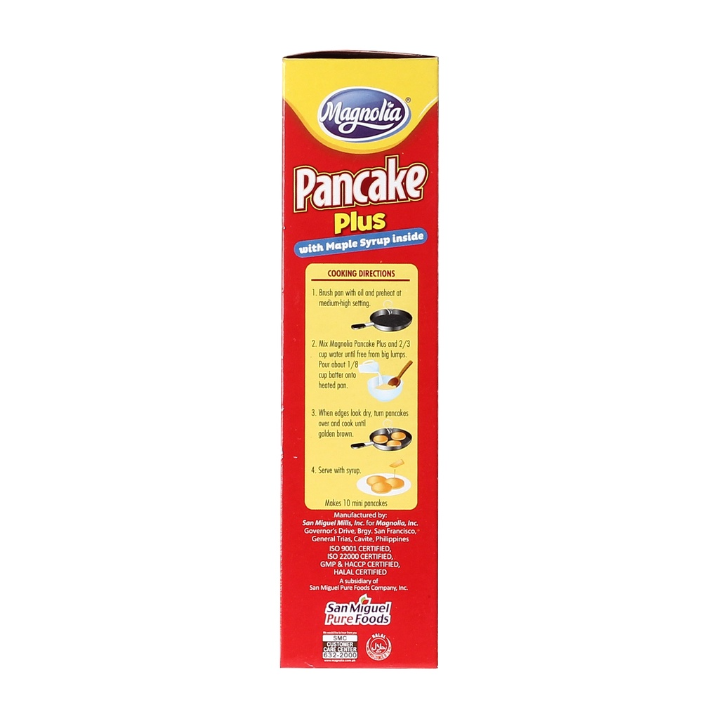 1 CASE MAGNOLIA Pancake Plus with Maple Syrup All-in-one mix (200G x 48 boxes)