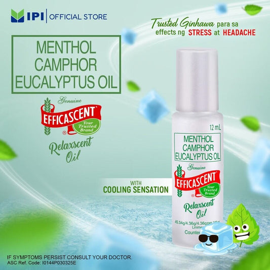 Efficascent Relaxscent Oil (12ML x 3 PCS)