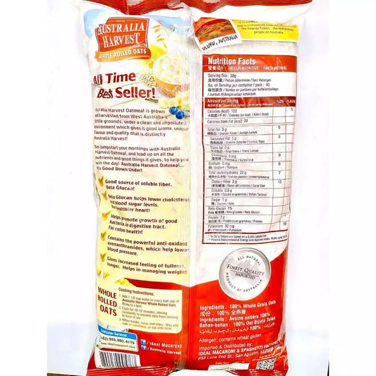 AUSTRALIA HARVEST Whole Rolled Oats ( 1.2KG )