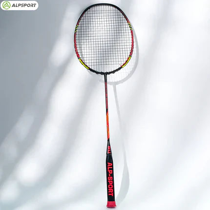 ALP SPORT 1pc SR - ALP SR Double-Edged 100% Full Carbon Fiber Badminton Racket 9U G5 24-35lbs