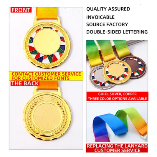 SUPPLIER OF BEAUTIFUL MEDALS IN GOLD, SILVER OR BRONZE